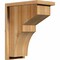 Ekena Millwork Monterey Rough Sawn Corbel w/Backplate, Western Red Cedar, 8"W x 14"D x 18"H COR08X14X18MON01RWR - alternate 1